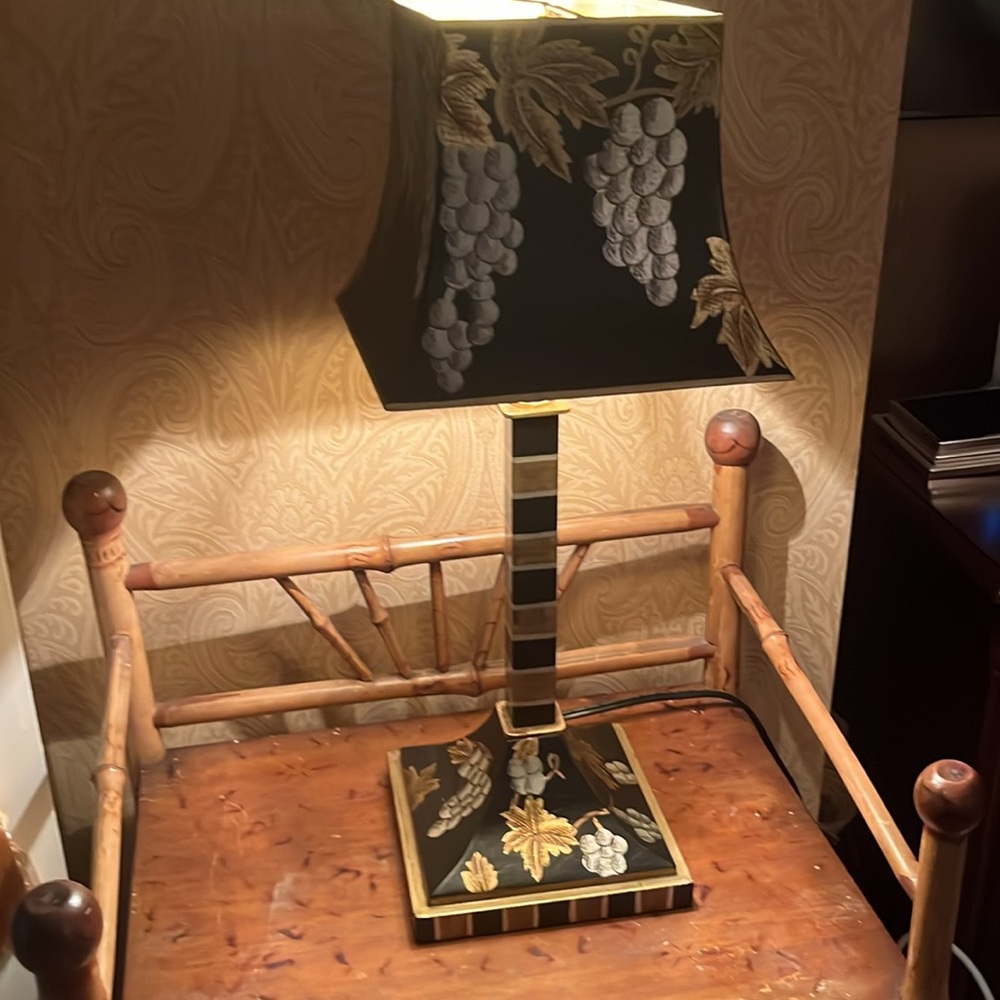 Mac-Kenzie Childs Vendage Lamp - Picture 2 of 8